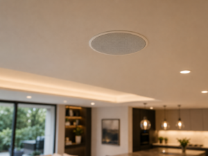 In-ceiling speaker for whole-home audio and home theater installation